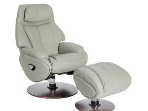 (image for) Barcalounger - Pedestal Chair Marjon - Capri Gray